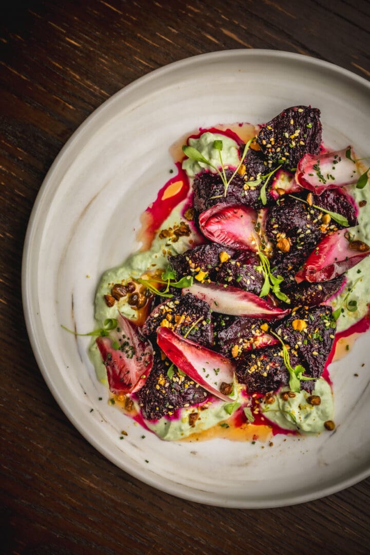 Charred Moroccan beet at The Guest House Scottsdale