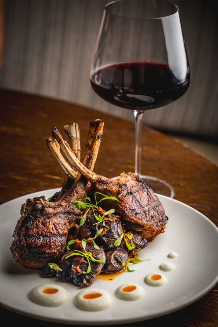Shepherd's Farm lamb chops at The Guest House Scottsdale