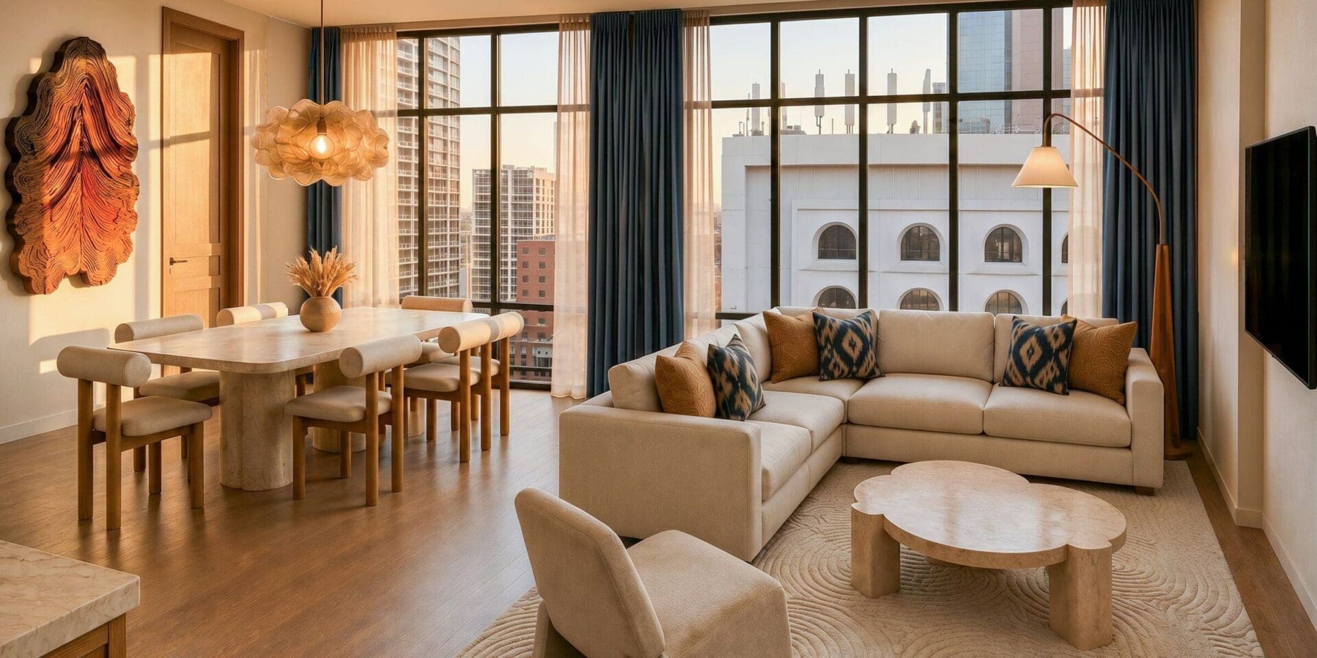 Penthouse accommodations at Denū Hotel & Spa in downtown Phoenix