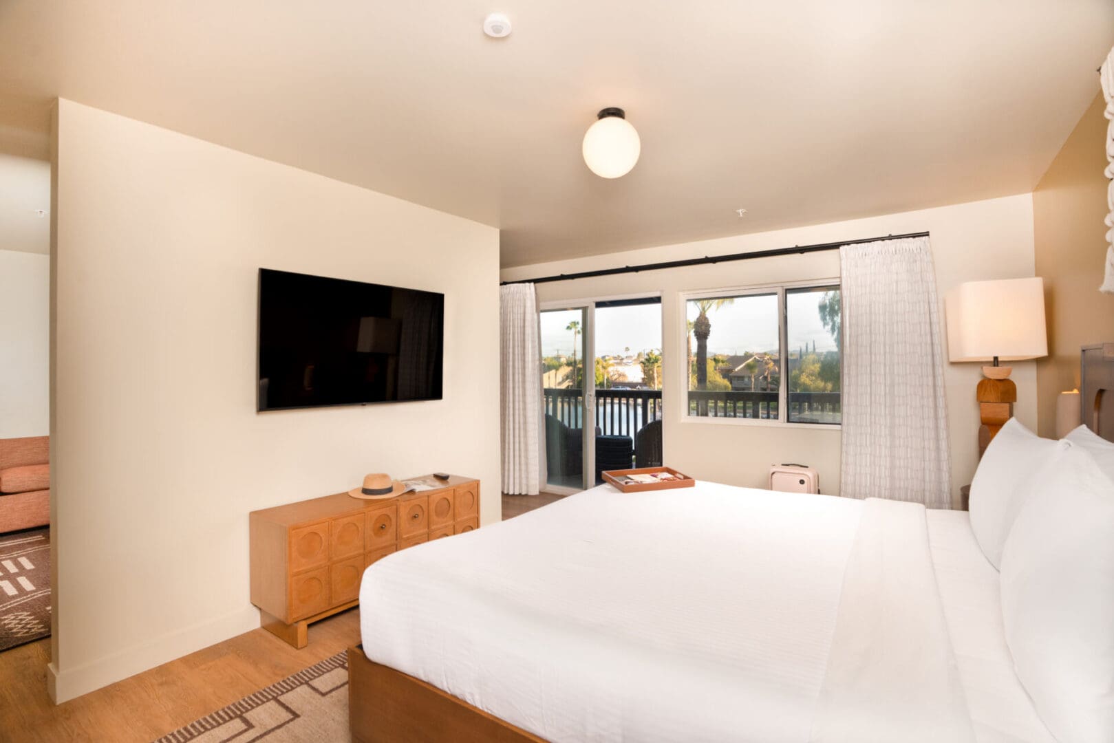 Guest room interior at Murrieta Hot Springs Resort