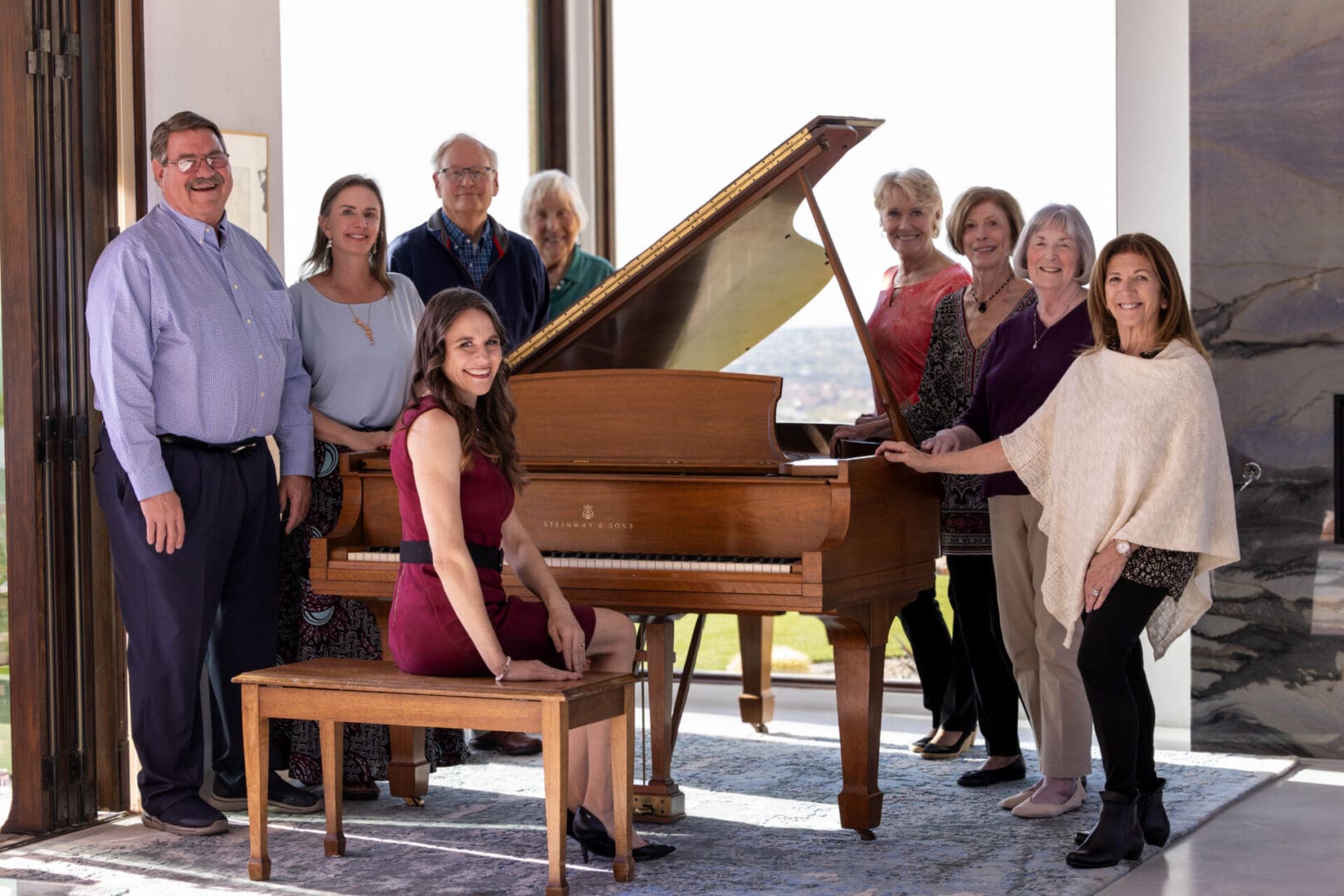 Steinway & Sons piano