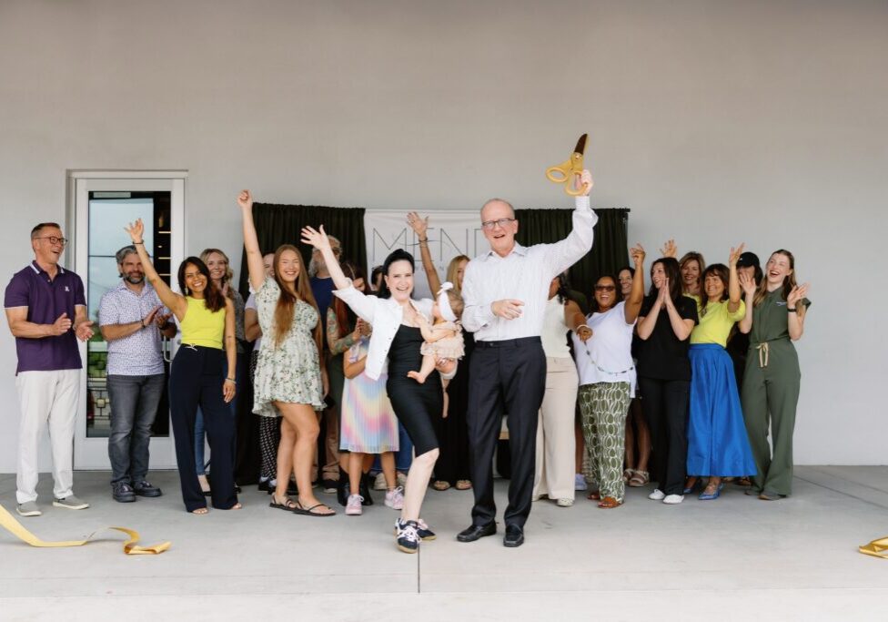 MEND Wellness founders and team celebrate the grand opening of the multidisciplinary wellness collective in Phoenix’s Arcadia neighborhood.